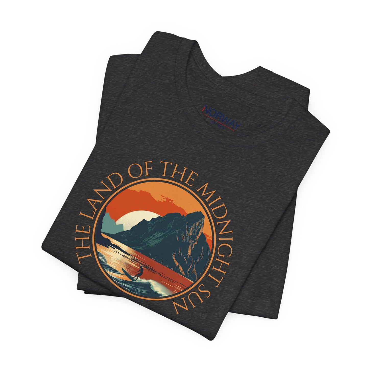 The Land of the Midnight Sun – Surf Norway T-Shirt