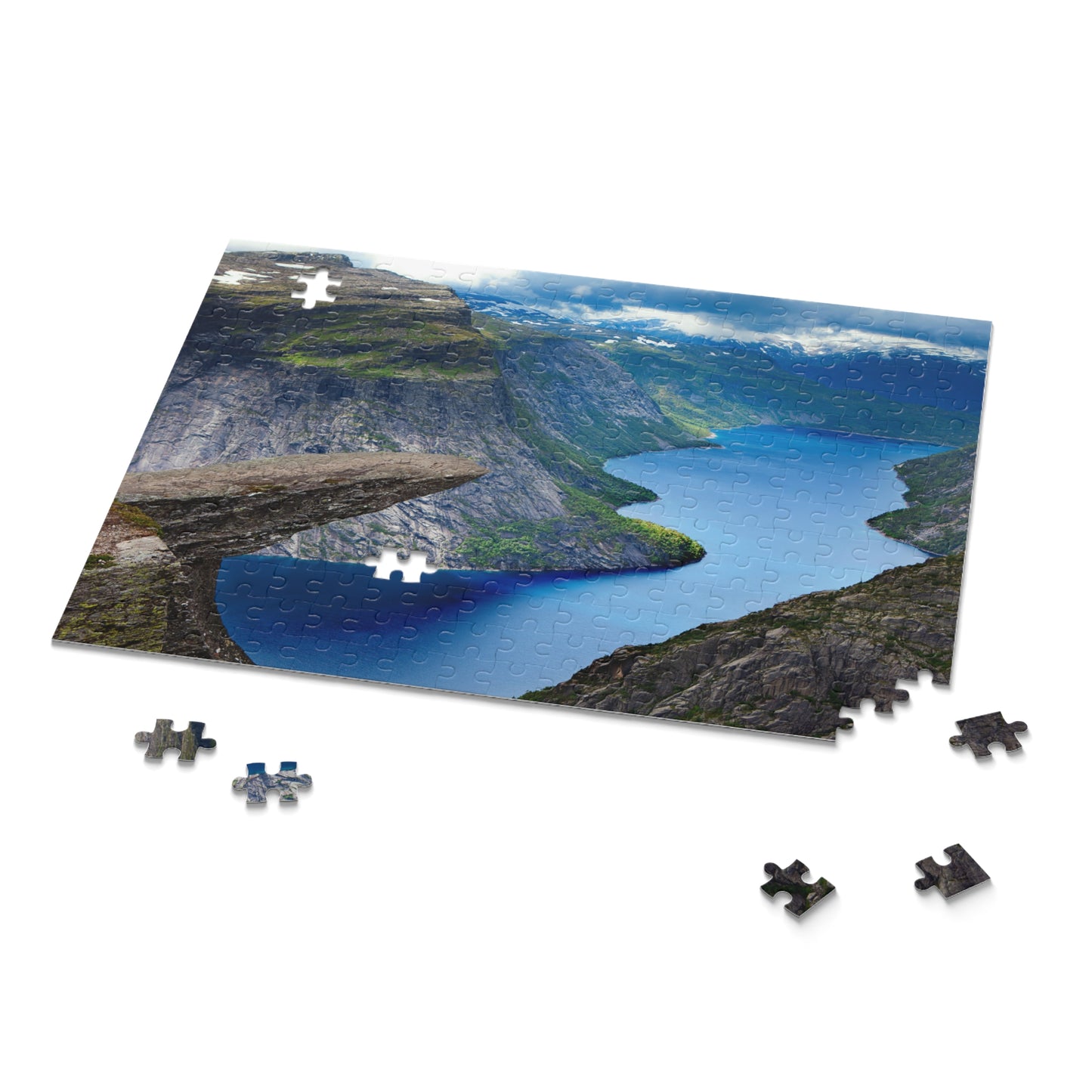 Trolltunga Norway Jigsaw Puzzle Norway Puzzle Trolltunga (120, 252, 500-Pieces)