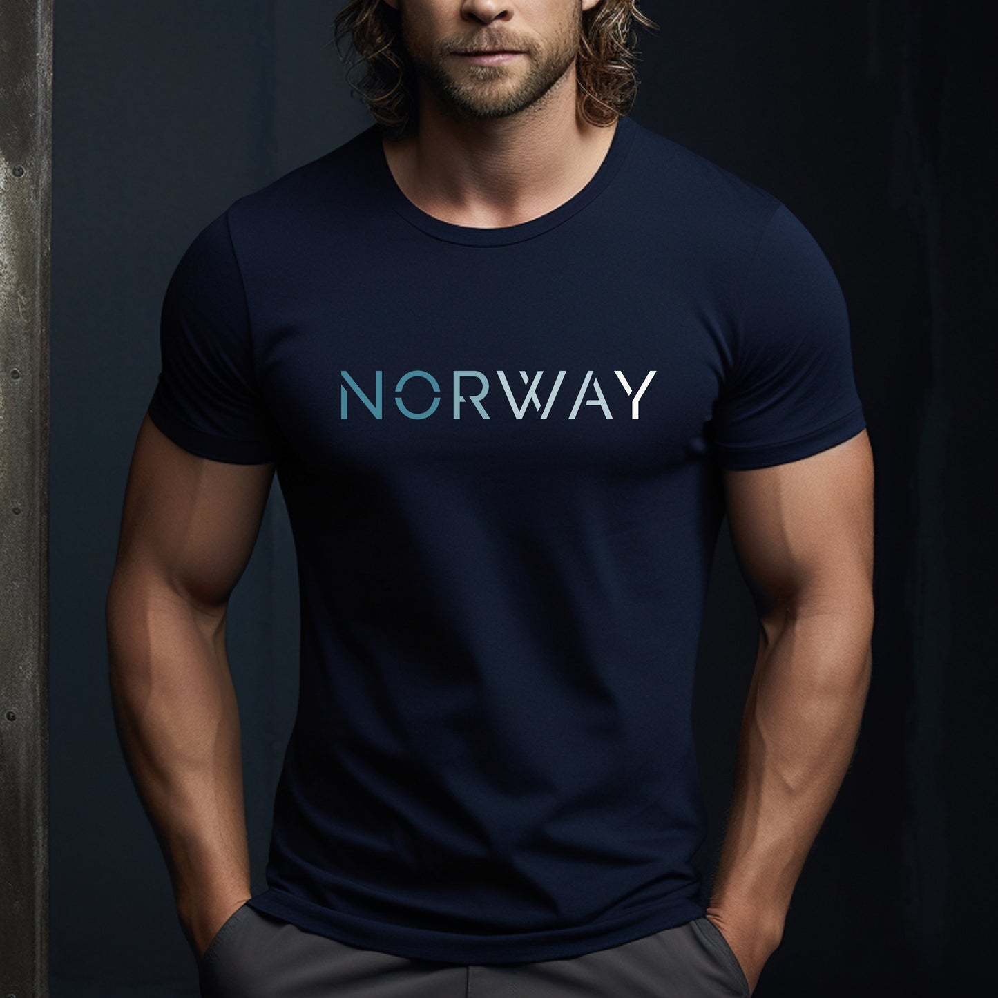 Norway T-shirt for Men Norwegian Shirt Norway Tee Norwegian Gift Norway Souvenir