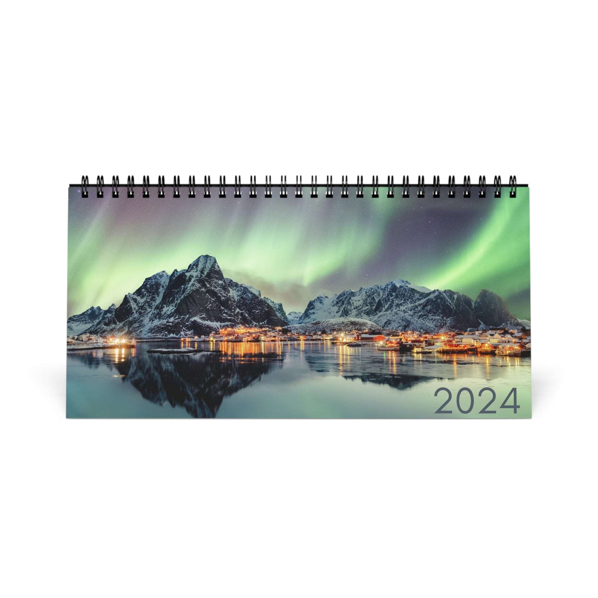 2024 Desk Calendar from Norway Calendar Norwegian gift Calendar 2024 Office Calendar Norway Gift Calendar Norwegian Heritage Northern Lights