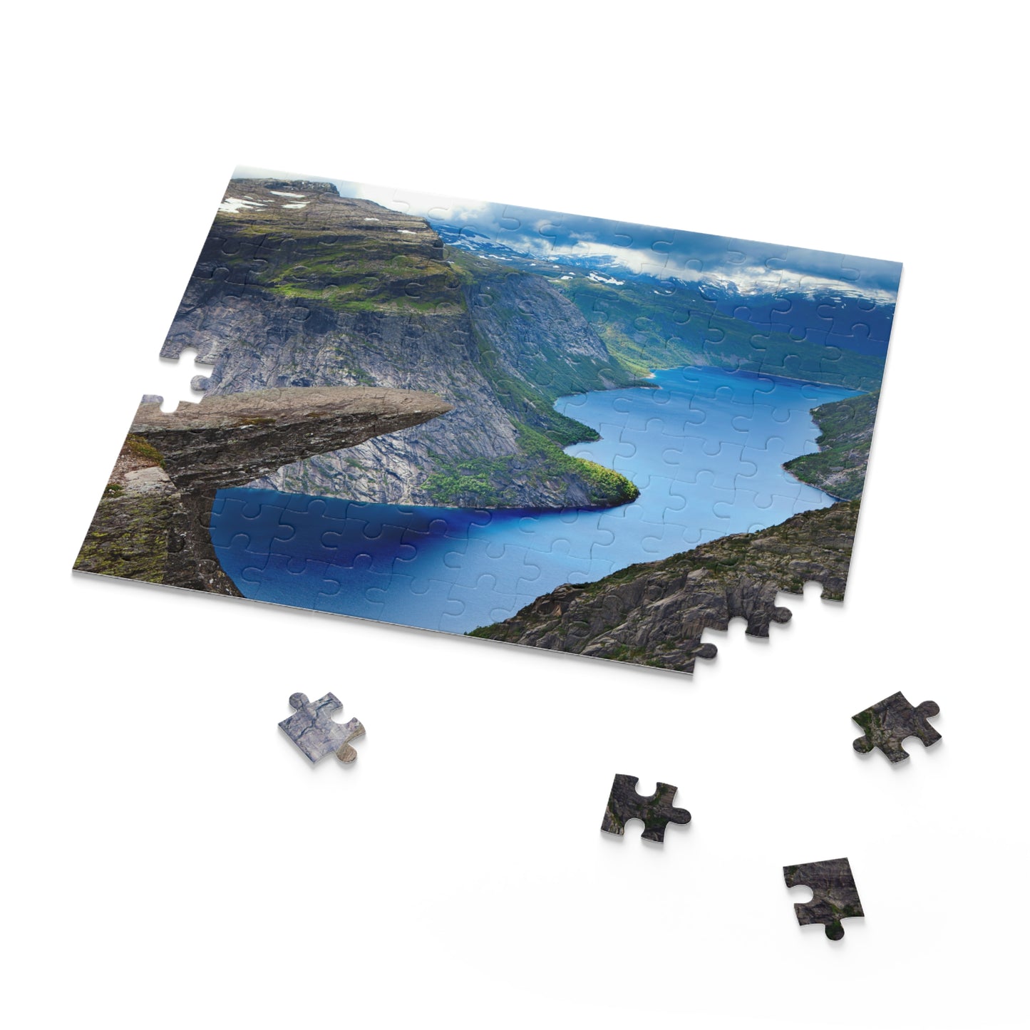 Trolltunga Norway Jigsaw Puzzle Norway Puzzle Trolltunga (120, 252, 500-Pieces)
