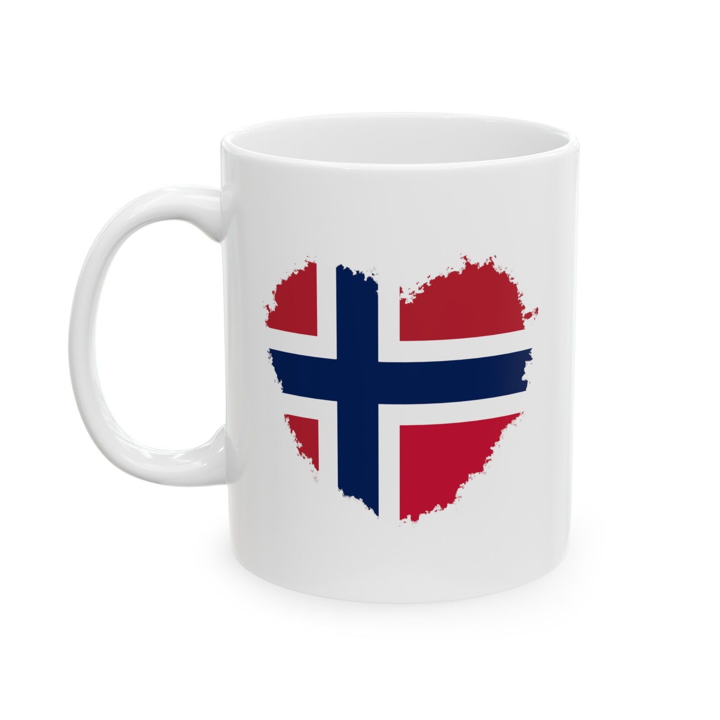 Hearts of Norway Mug Norway Heart Mug Norway Flag Mug May 17th Mug Syttende Mai