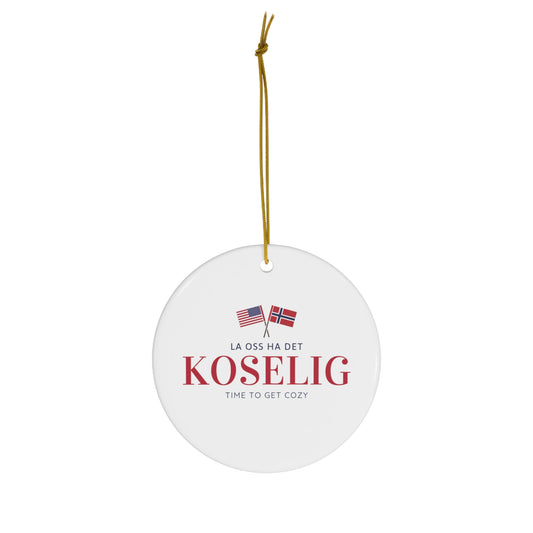 Koselig Christmas Ornament Norwegian Christmas Ornament Norwegian American