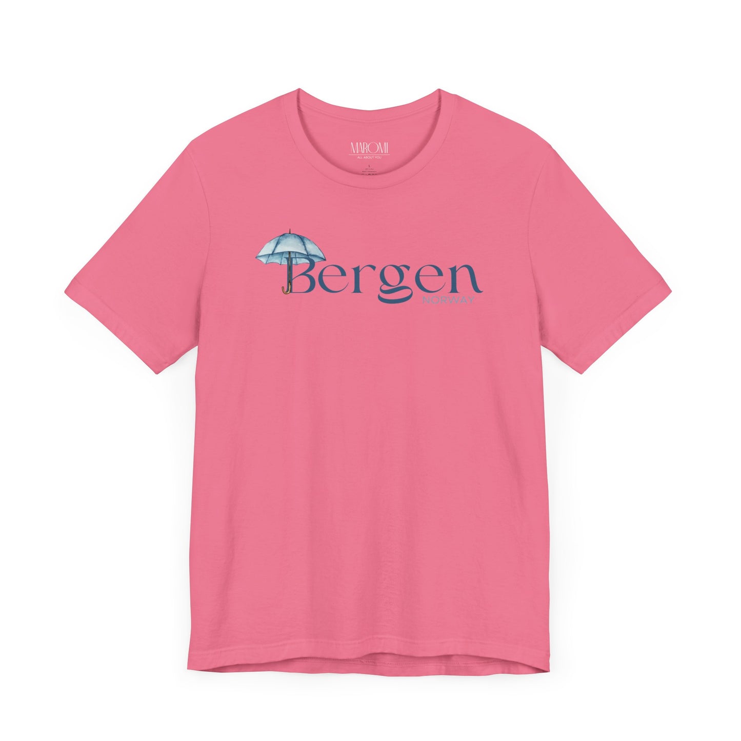 Bergen T-shirt Bergen Norway T-shirt Bergen Souvenir Norway Travel Bergen Shirt