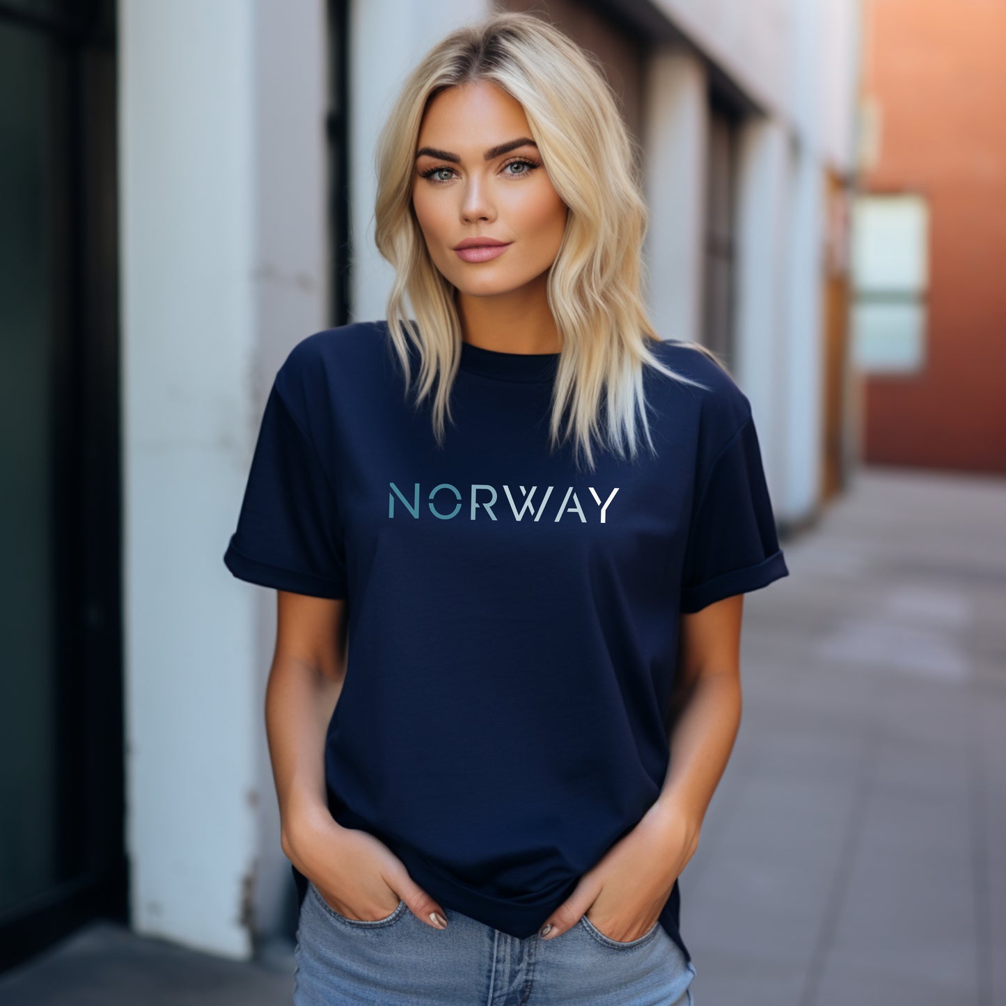 Norway T-shirt Norwegian Shirt Norway Tee Norwegian Gift from Norway Souvenir