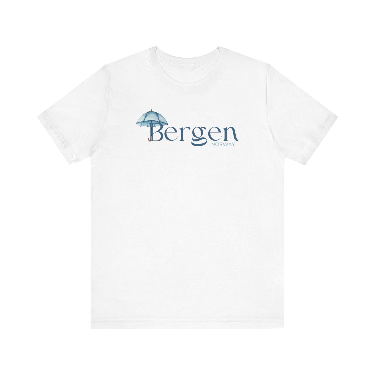 Bergen T-shirt Bergen Norway T-shirt Bergen Souvenir Norway Travel Bergen Shirt