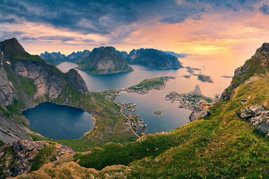 Mountains in Norway Hiking