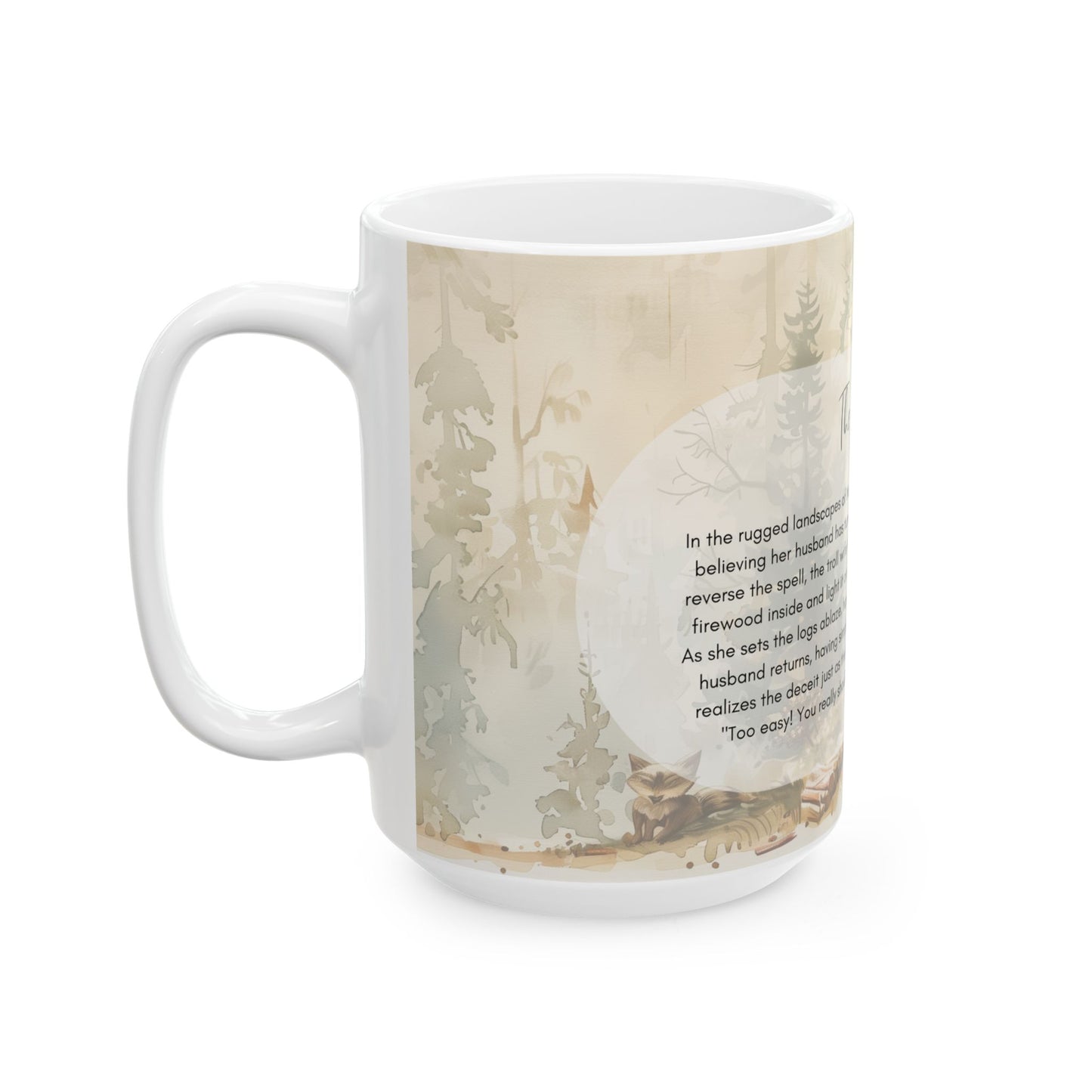 The Troll Wife Mug Fairytale Mug Fairytale Mug Collection (11oz, 15oz) Christmas Gift