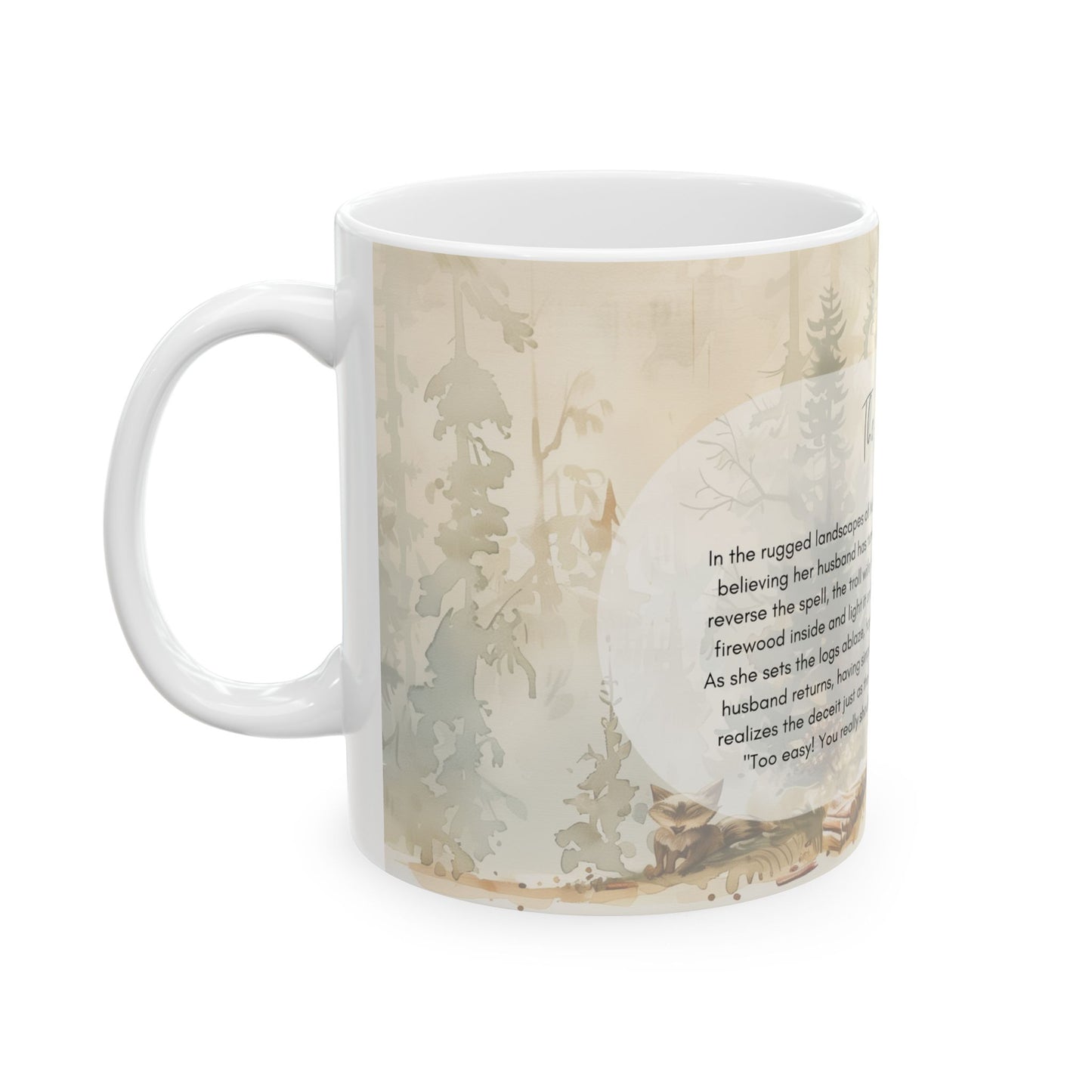 The Troll Wife Mug Fairytale Mug Fairytale Mug Collection (11oz, 15oz) Christmas Gift
