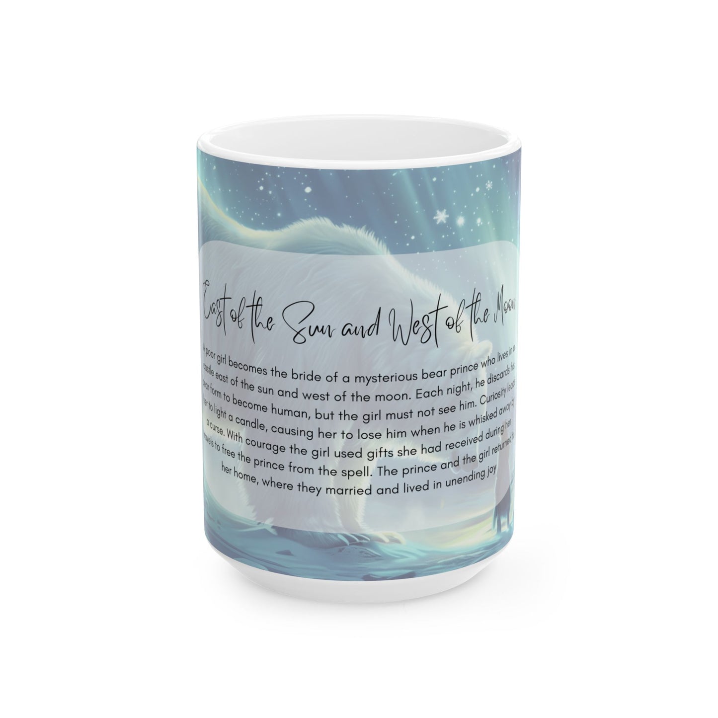 East of the Sun and West of the Moon Mug Fairytale Mug (11oz, 15oz) Christmas Gift