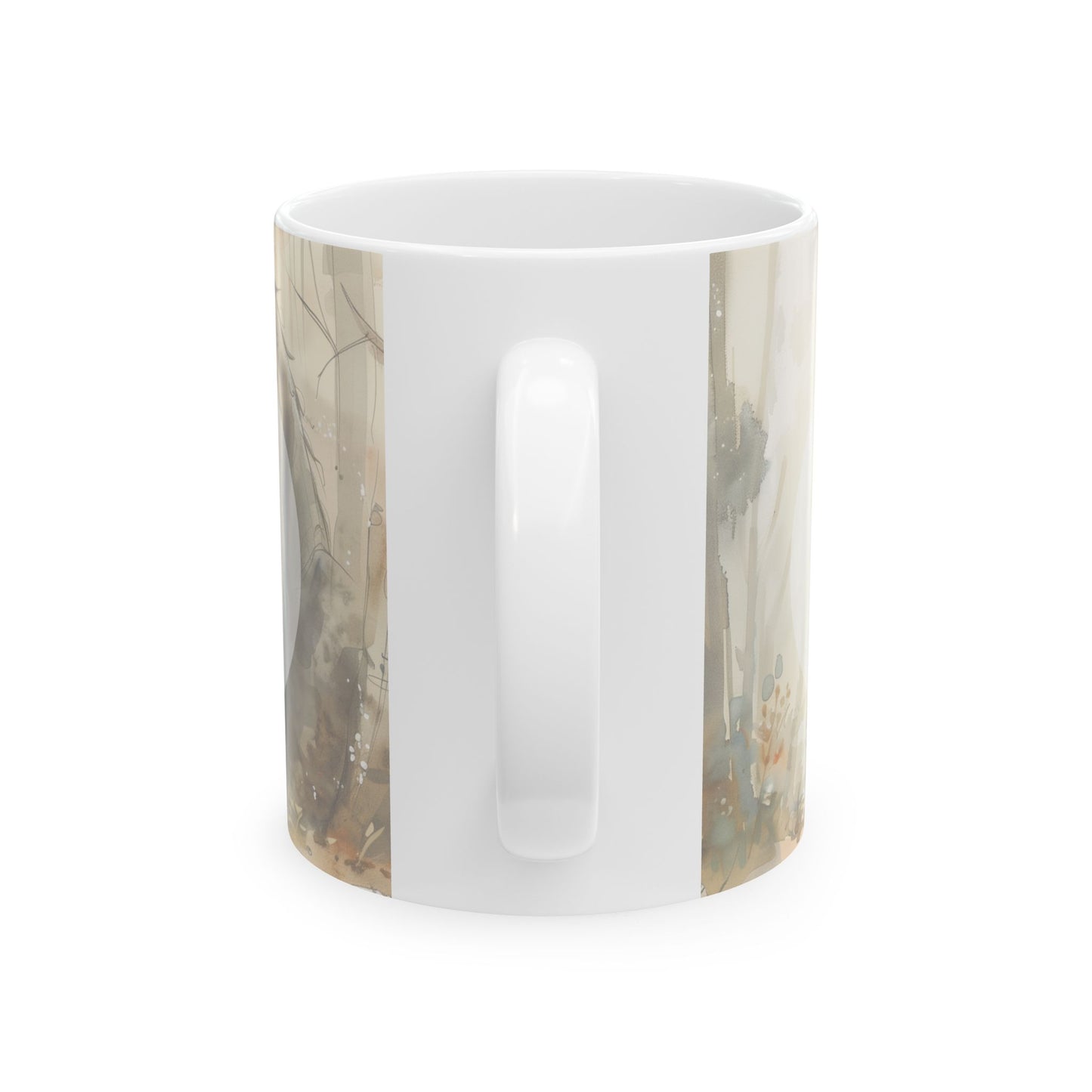 The Ash Lad Who Had an Eating Match with the Troll Mug Fairytale Mug (11oz, 15oz) Christmas Gift