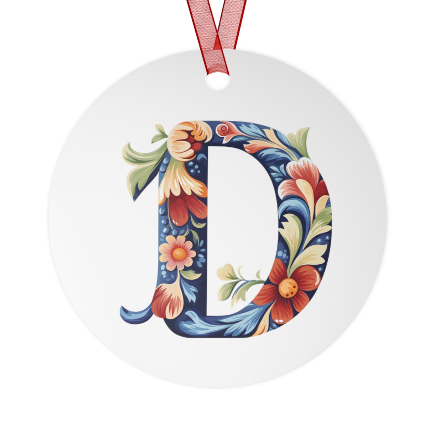 D Rosemaling Christmas Ornament Norwegian Family Ornament