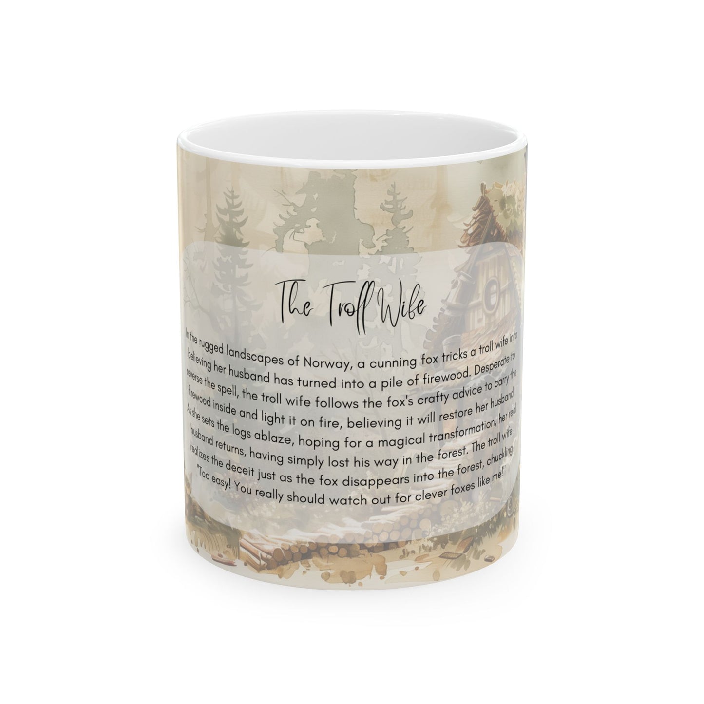 The Troll Wife Mug Fairytale Mug Fairytale Mug Collection (11oz, 15oz) Christmas Gift