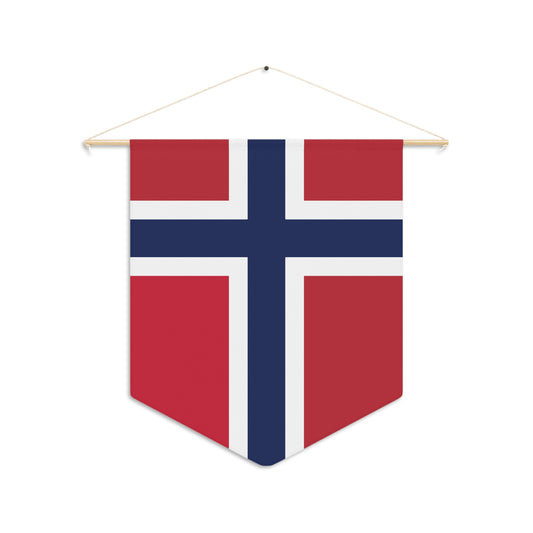 Norwegian Flag Pennant Norway Flag Pennant May 17th Pennant Syttende Mai