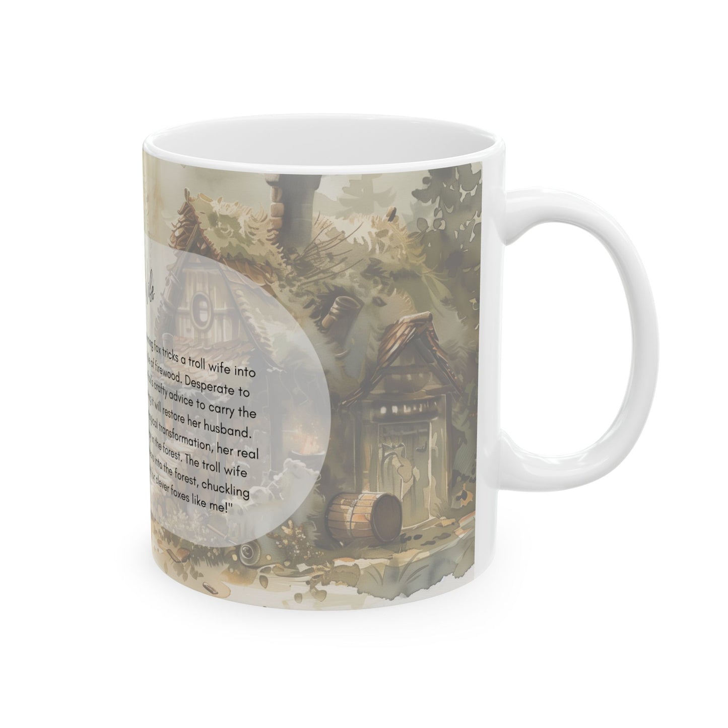The Troll Wife Mug Fairytale Mug Fairytale Mug Collection (11oz, 15oz) Christmas Gift