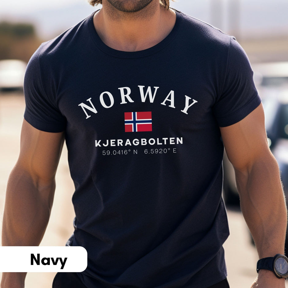 Norway 1963 Beige Cotton Men T-Shirt main image 1