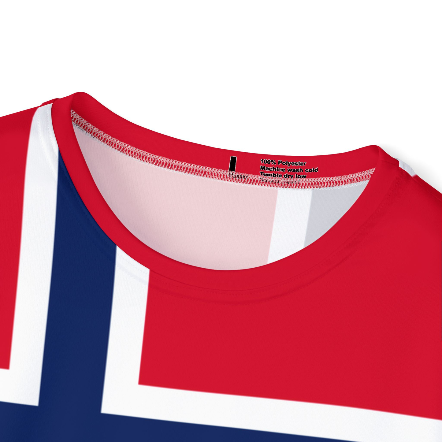 Norway Soccer Jersey Norwegian Flag Shirt Mens Sports Tee Norway Football Shirt World Cup VM Gift for Him Nordic Fan Shirt