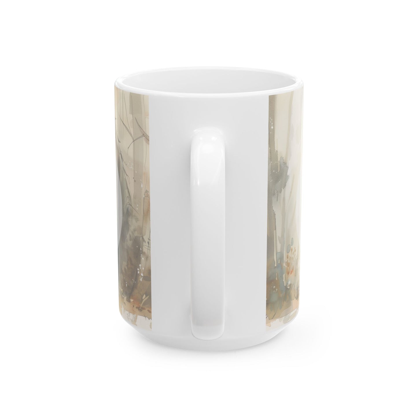 The Ash Lad Who Had an Eating Match with the Troll Mug Fairytale Mug (11oz, 15oz) Christmas Gift