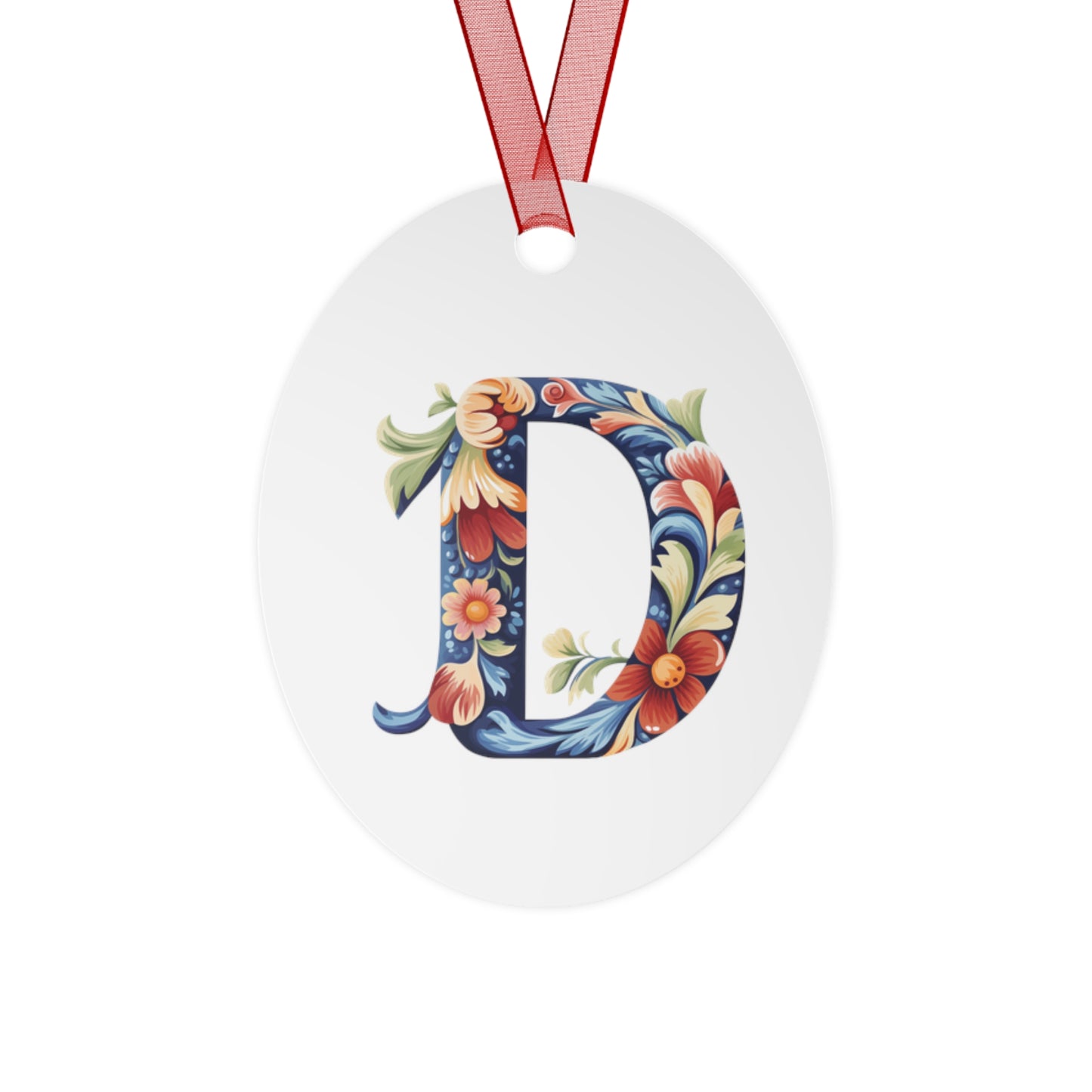 D Rosemaling Christmas Ornament Norwegian Family Ornament