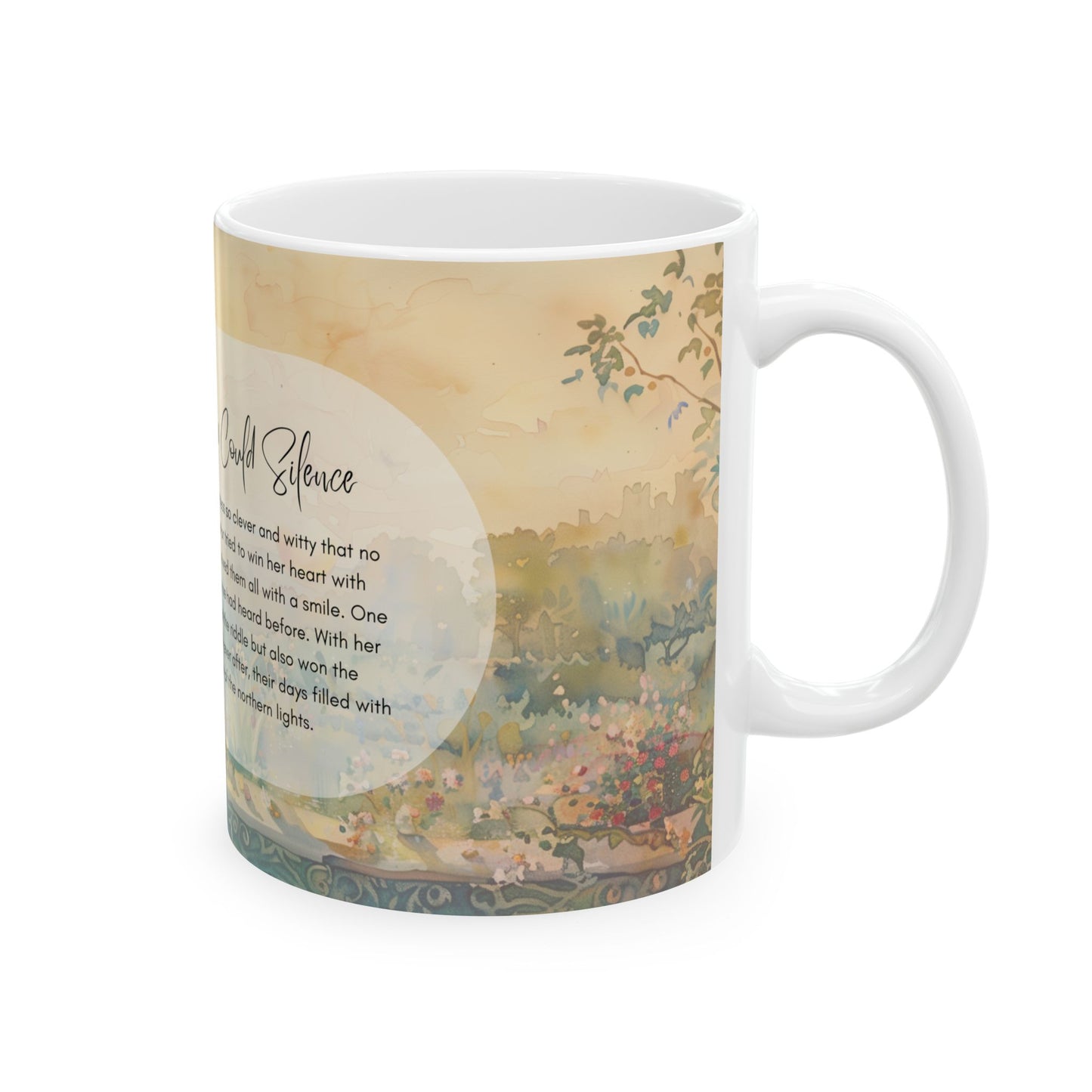 The Princess No One Could Silence Mug Fairytale Mug Princess Mug (11oz, 15oz) Christmas Gift