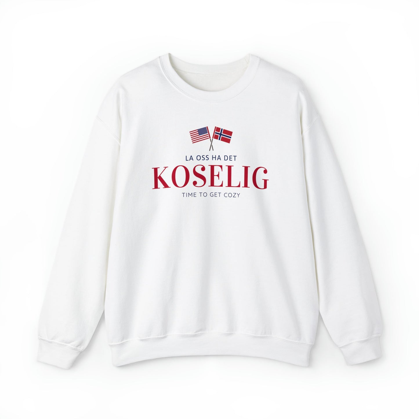 Sport Grey Koselig Sweatshirt Norwegian American Sweatshirt Norwegian American Pride Norway Sweatshirt Gift for Norwegian American Norway May 17 Mai