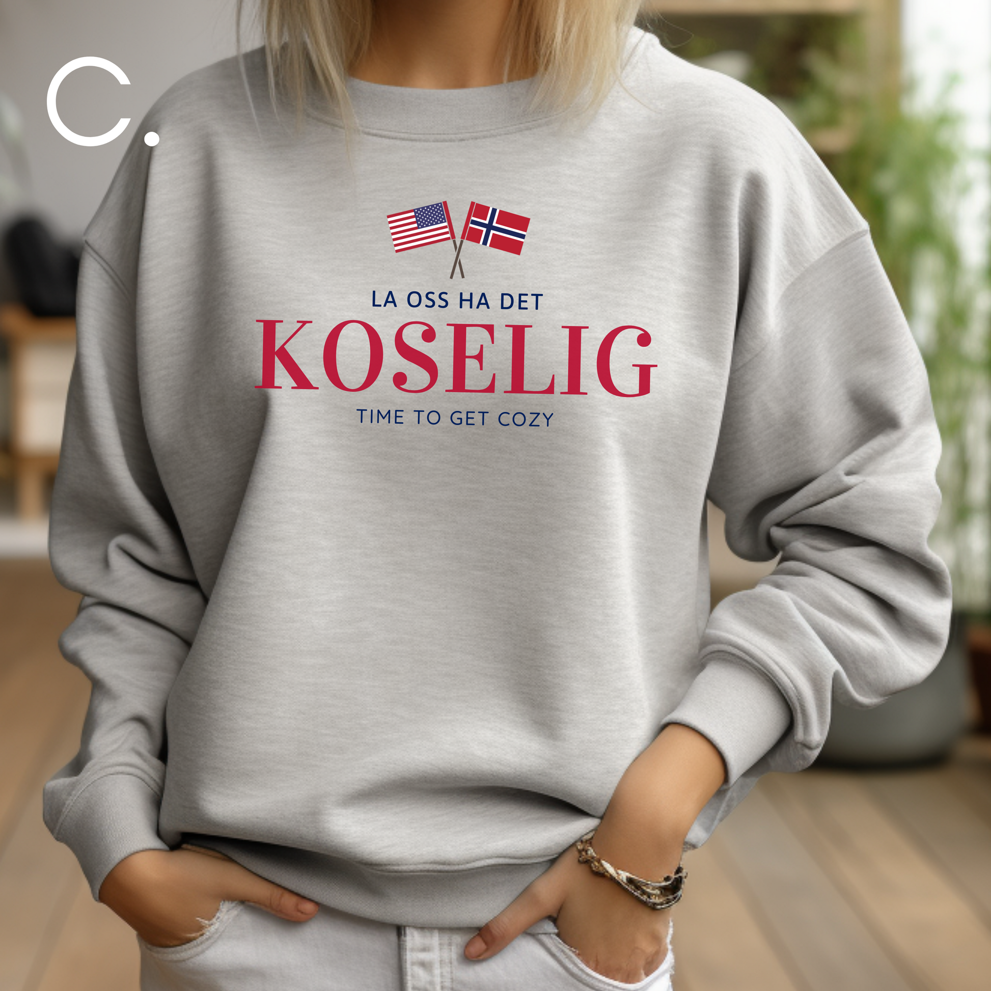 Get top cozy sweatshirt