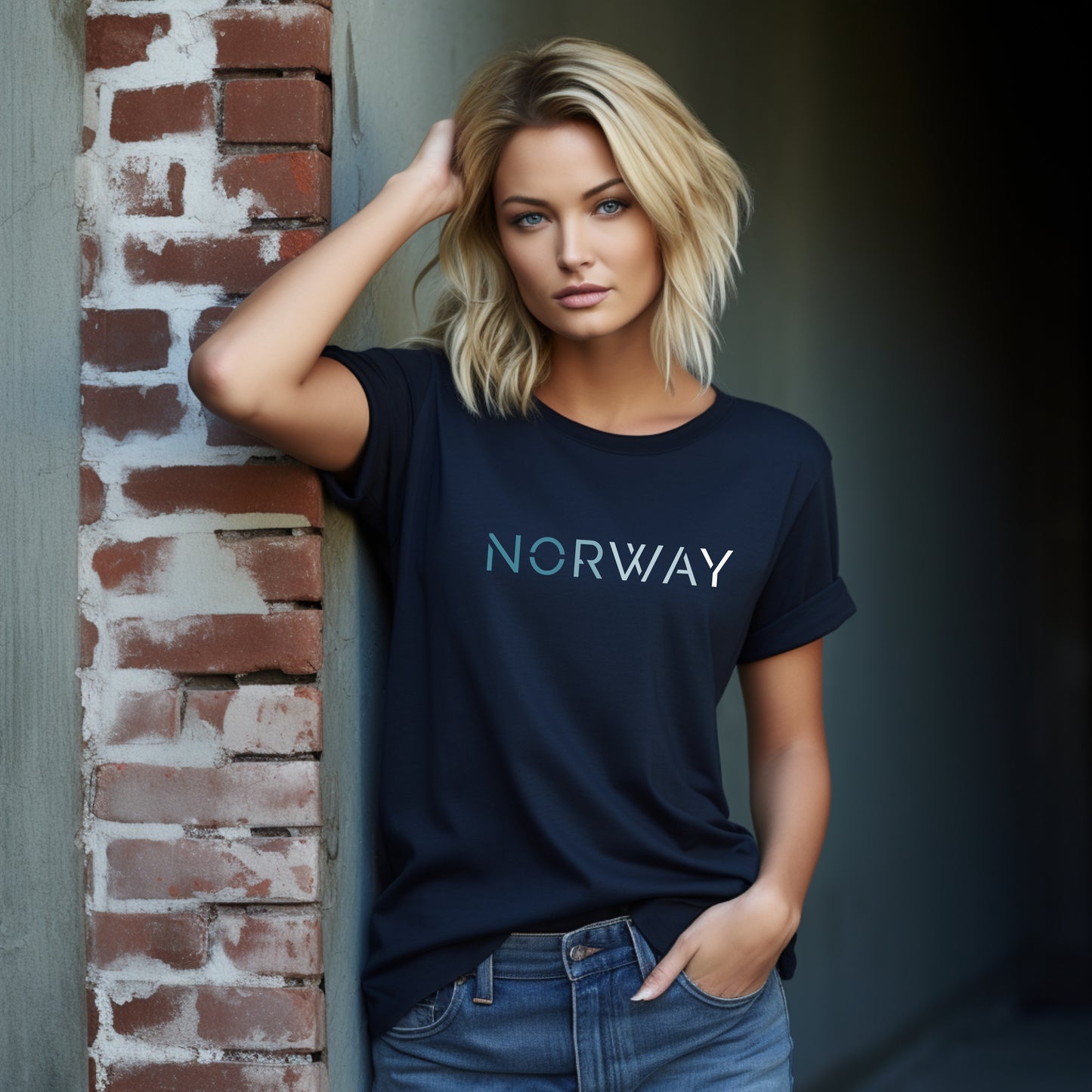 Norway T-shirt Norwegian Shirt Norway Tee Norwegian Gift from Norway Souvenir