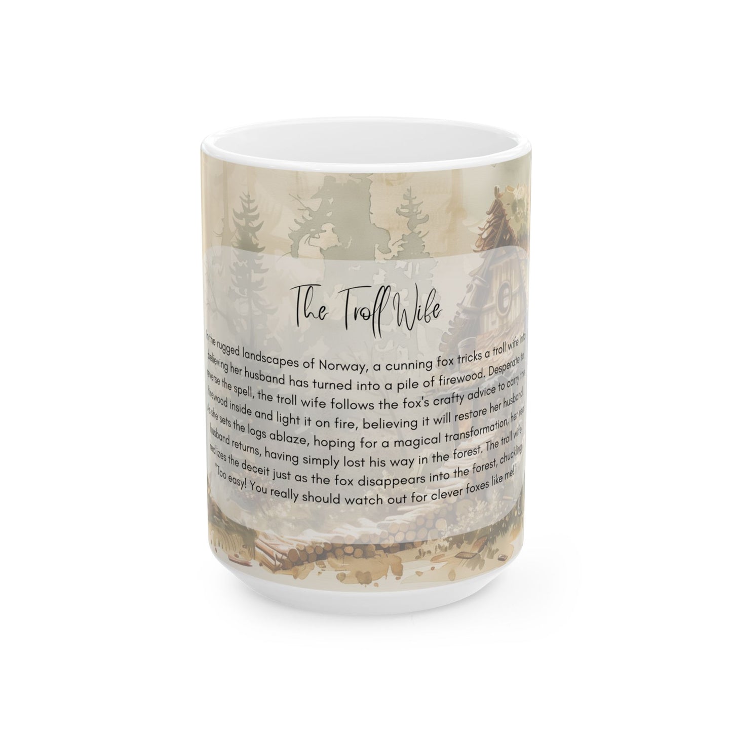 The Troll Wife Mug Fairytale Mug Fairytale Mug Collection (11oz, 15oz) Christmas Gift