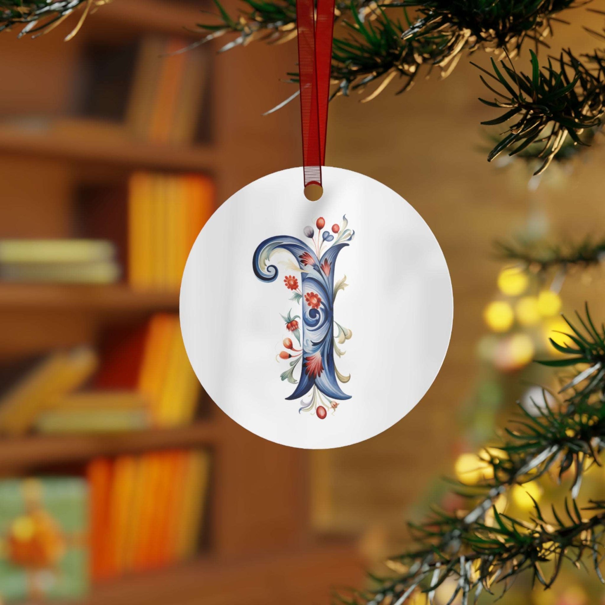 I Rosemaling Christmas Ornament Norwegian Family Ornament