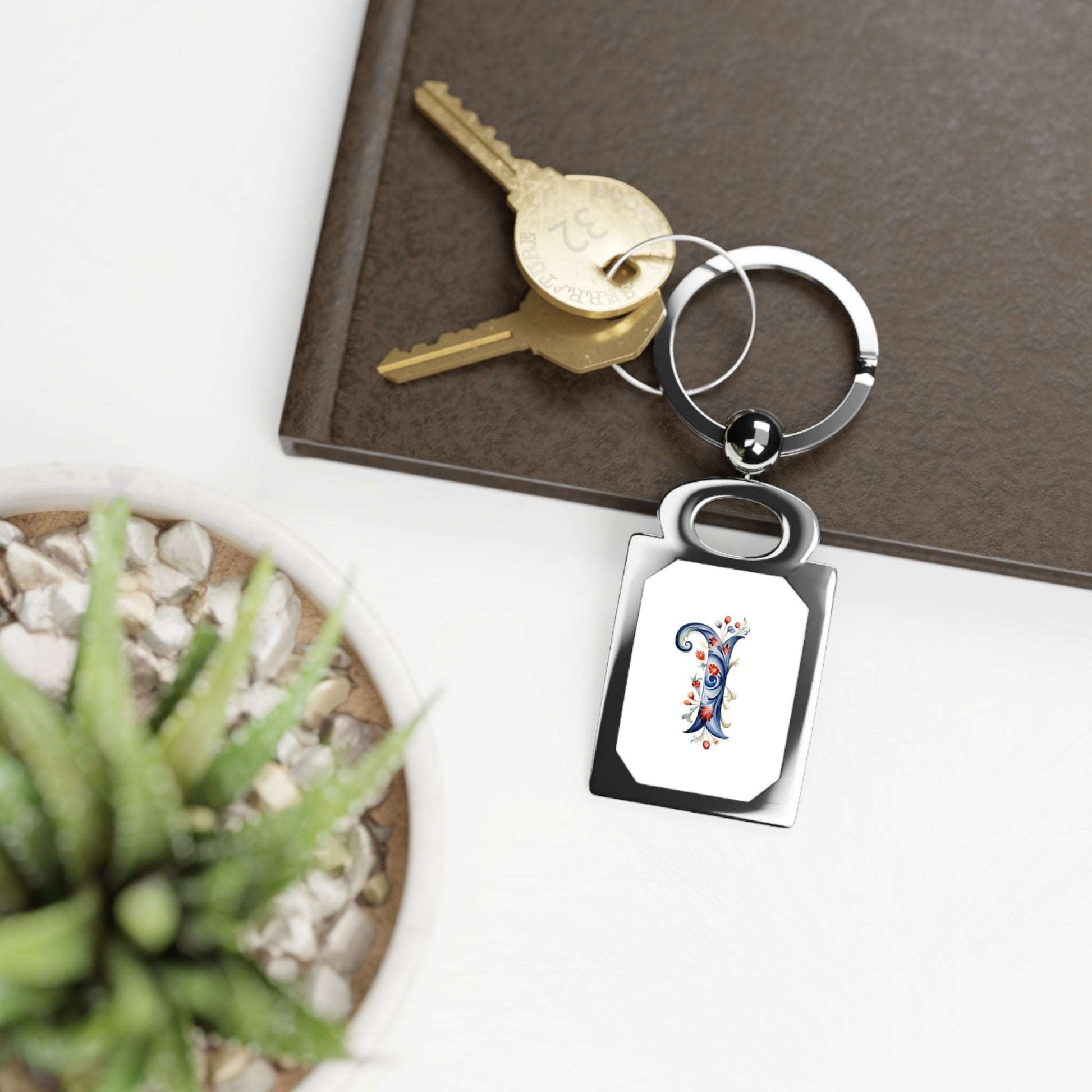 I Rosemaling Alphabet Keyring Rosemaling Norwegian Keyring Norway